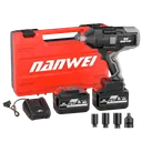 ម៉ូទ័រដោះប៊ូឡុងប្រើថ្ម (W5150) Cordless Electric Wrench  21V 6.0Ah x 2 1600NM 3/4 Inch
