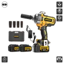 ម៉ូទ័រសដោះប៊ូឡុងប្រើថ្ម (8850) Cordless Electric Wrench 1/2INCH 850NM 4AH