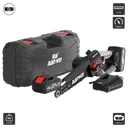 ម៉ូទ័រអាឈើខ្នាតតូច (ES5121X) Cordless Chainsaw  21V 4.0Ah x 2 7000RPM 28CM