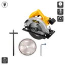 ម៉ូទ័រជ្រៀក 1.8តឹក (705) Circular Saw 185MM 1550W