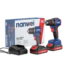 ម៉ូទ័រស្វានប្រើថ្ម 10 លី (D8213) Cordless Electric Drill 10MM 50NM 2AH