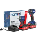 ម៉ូទ័រដោះប៊ូឡុងប្រើថ្ម (W8500) Cordless Electric Wrench 1/2INCH 500NM 4AH