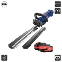 ម៉ូទ័រកាត់ស្មៅ / ថែសួន (HM8202) Cordless Hedge Trimmer 20V 4.0Ah x 2  2400RPM 54CM