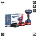 ម៉ូទ័រដោះប៊ូឡុងប្រើថ្ម (W8800) Cordless Electric Wrench 1/2INCH 800NM 4AH 