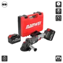 ម៉ូទ័រឆាបប្រើថ្មផ្លែ 1 តឺក (កំណត់ល្បឿនបាន) (A5111) Cordless Angle Grinder 100MM 6AH