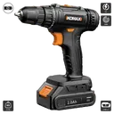 ម៉ូទ័រស្វានប្រើថ្ម 10 លី (KM-V4S) Cordless Electric Drill 10MM 20V 2.0Ah x 1 50NM 10 លី
