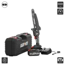 ម៉ូទ័រអាឈើខ្នាតតូច (ES508F) Cordless Chainsaw 21V  4.0Ah x 2  6000RPM 18CM