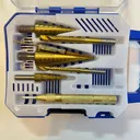 Step Drill Bit Set