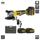 ម៉ូទ័រឆាប 1 តឹកប្រើថ្ម (កំណត់ល្បឿនបាន) (4503) Cordless Angle Grinder 100MM 4Ah