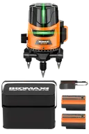 ឡាស៊ែរភ្លើង 2 ប្រើថ្ម (K902) Line Laser Level 2line 2AA 515NM 10MW