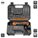 ឈុតទួណឺវីសប្រើថ្មក្បាលឆក់ (KOMV5S) Cordless Screwdriver 3.6V 1300MAH 3.5NM Clone