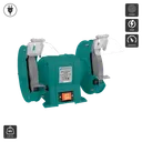 ម៉ូទ័រសំលៀង 200MM (BG200) Bench Grinder 200MM 400W