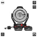 កង្ហារប្រើថ្ម (F28) Cordless Fan  21V 4.0Ah x 2 1810RPM  28CM