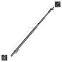ដងតម៉ូទ័រអាឈើខ្នាតតូច (XZJ311) Telescopic Extension ខ្នាត : 1.5 - 2.5M