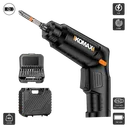 ម៉ូទ័រស្វានប្រើថ្ម 6.35 លីសាកថ្ម Type-C (KOME4) Cordless Electric Drill 6.35MM 4.2V 1300mAh 4.5NM 