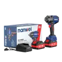 ម៉ូទ័រដោះប៊ូឡុងប្រើថ្ម (W8800) Cordless Electric Wrench 1/2INCH 800NM 4AH 