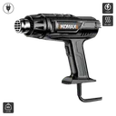 កាំភ្លើងបាញ់កំដៅ （កំណត់កំដៅនិងកំលាំងខ្យល់បាន）(KHG022) Hot Air Gun 220V 1600W 400 - 650°c